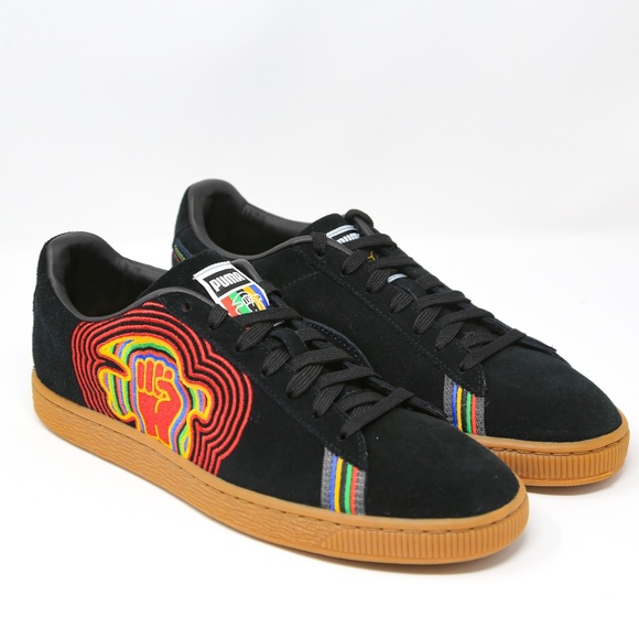 puma suede pwr thru peace